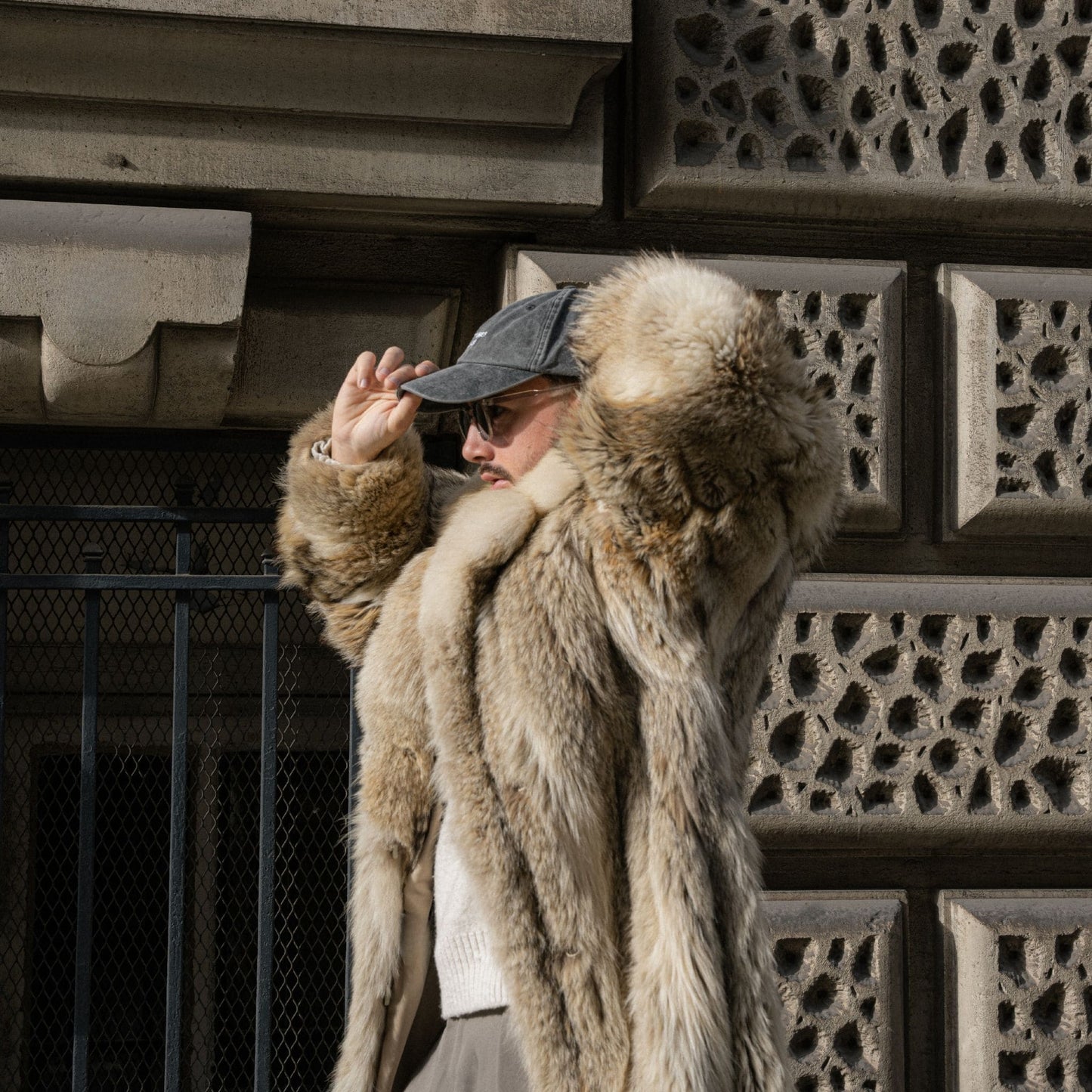 Manteau en fourrure recyclée - The Rich and Chill Club